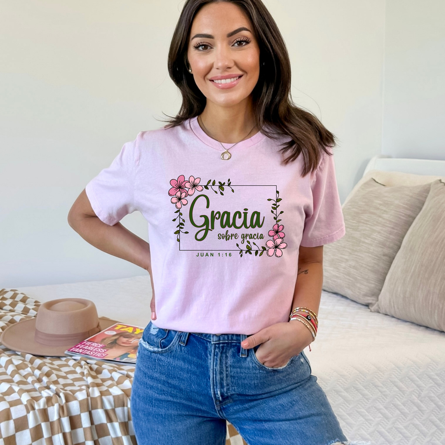 Gracia Sobre Gracia (Juan 1:16) - Camisa
