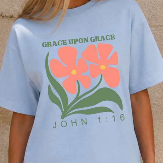 Grace Upon Grace (John 1:16) - Camisa