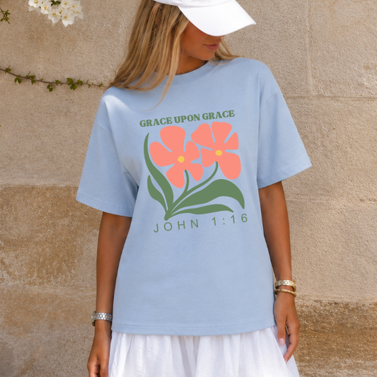 Grace Upon Grace (John 1:16) - Camisa