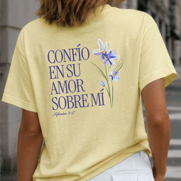 Confío en Su Amor sobre Mí | Sofonías 3:17   -   NUEVA